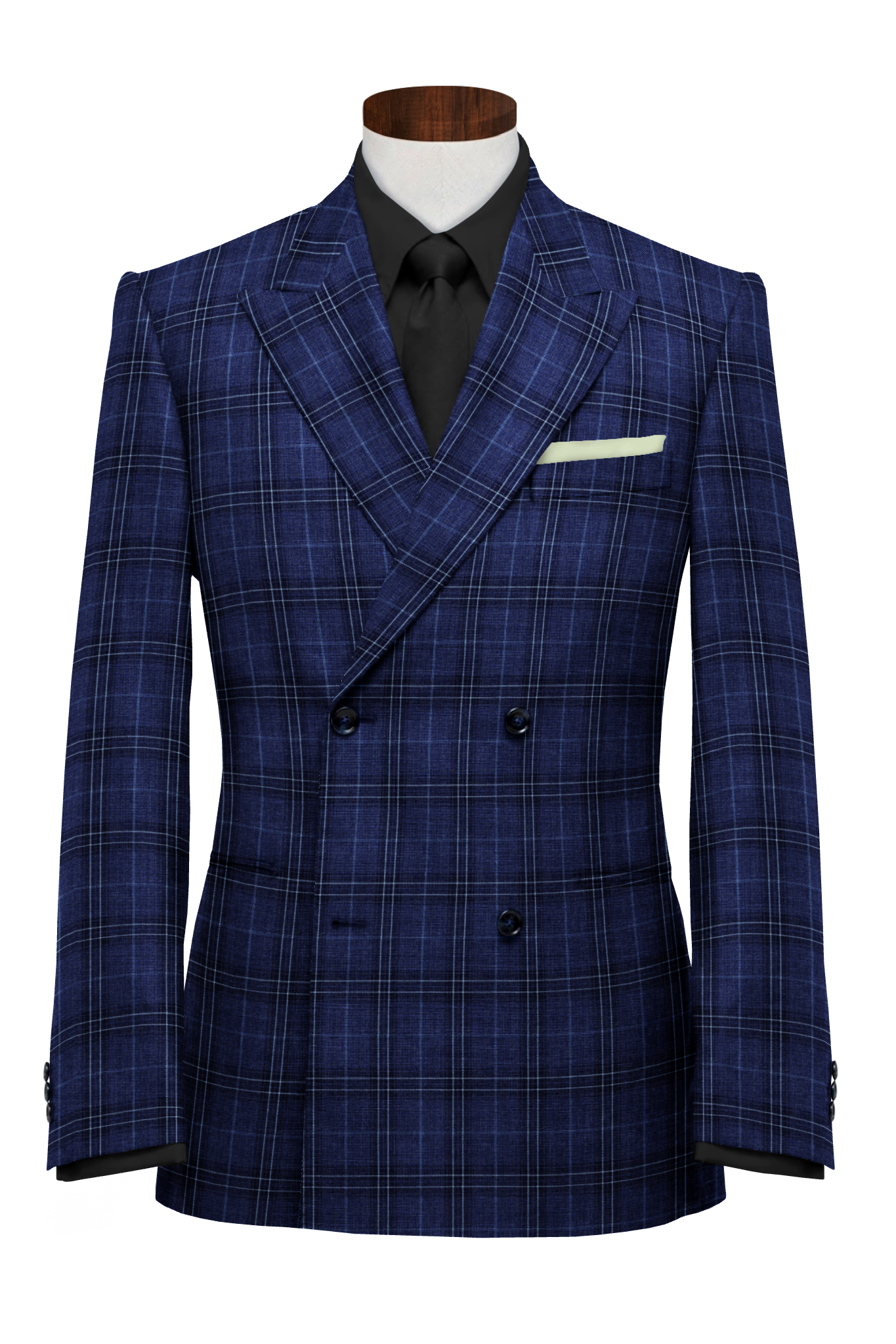 700314 - Space Blue Checks