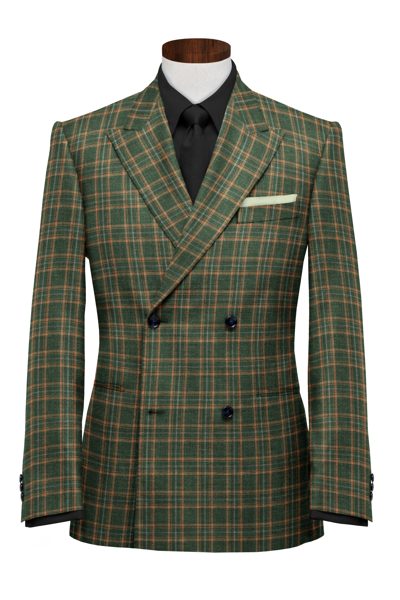 700344 - Fawn Checks On Forest Green