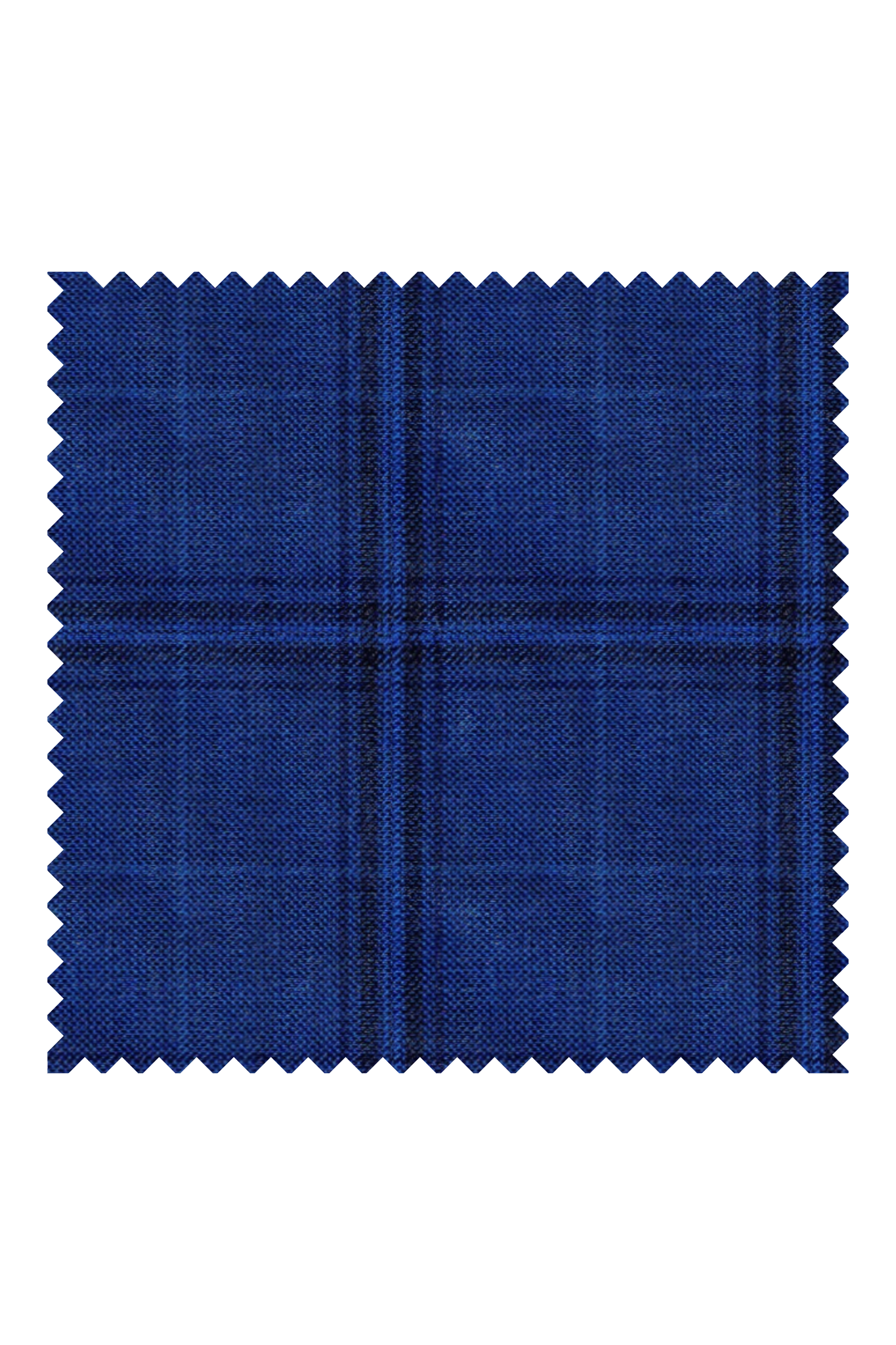 700372 - Blue Windowpane Checks